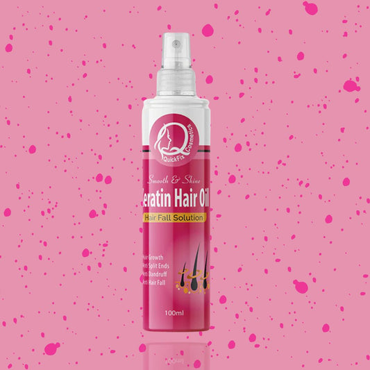 Keratin Hair Oil - Hair fall Solution
