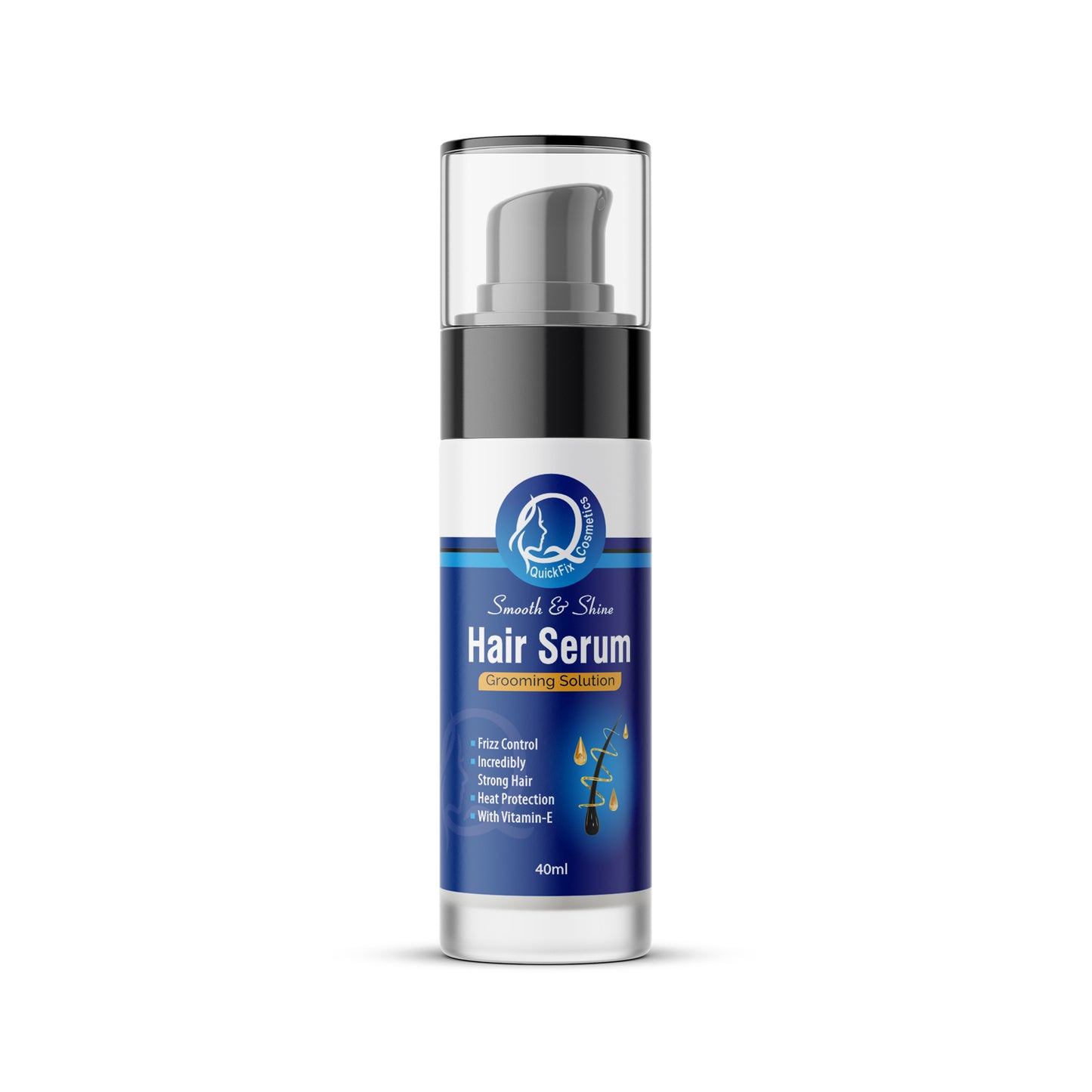 Smooth & Shine Hair Serum: Frizz-Free